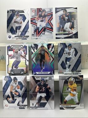 Caleb Williams Bears w/ Rookie cards of Loveland, Odunze, Burden, Kmet, Johnson